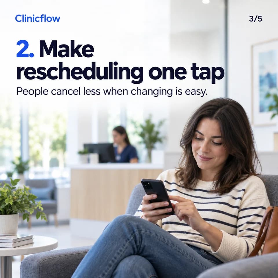 Slide 3: make rescheduling one tap
